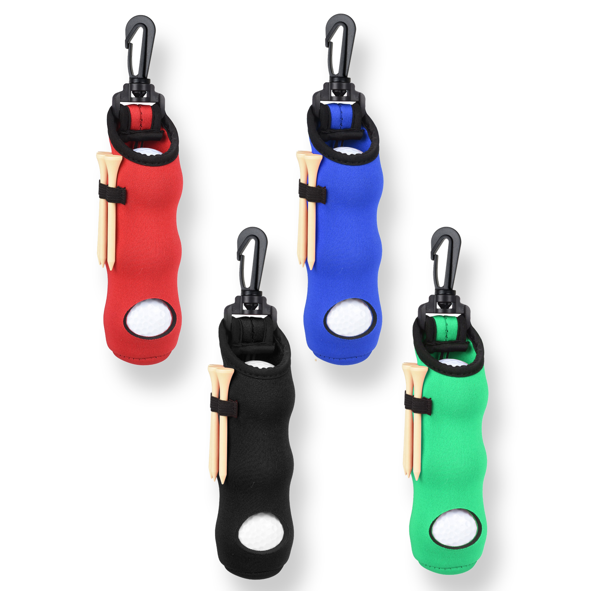 Golf Equipment Bag - Golf Tee Holder Neoprene Golf Ball