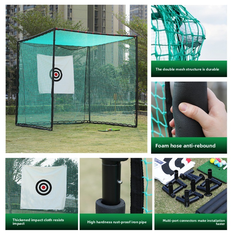 3M x 3m golf practice net, swi - X Golf Equipment ulasan dan harga