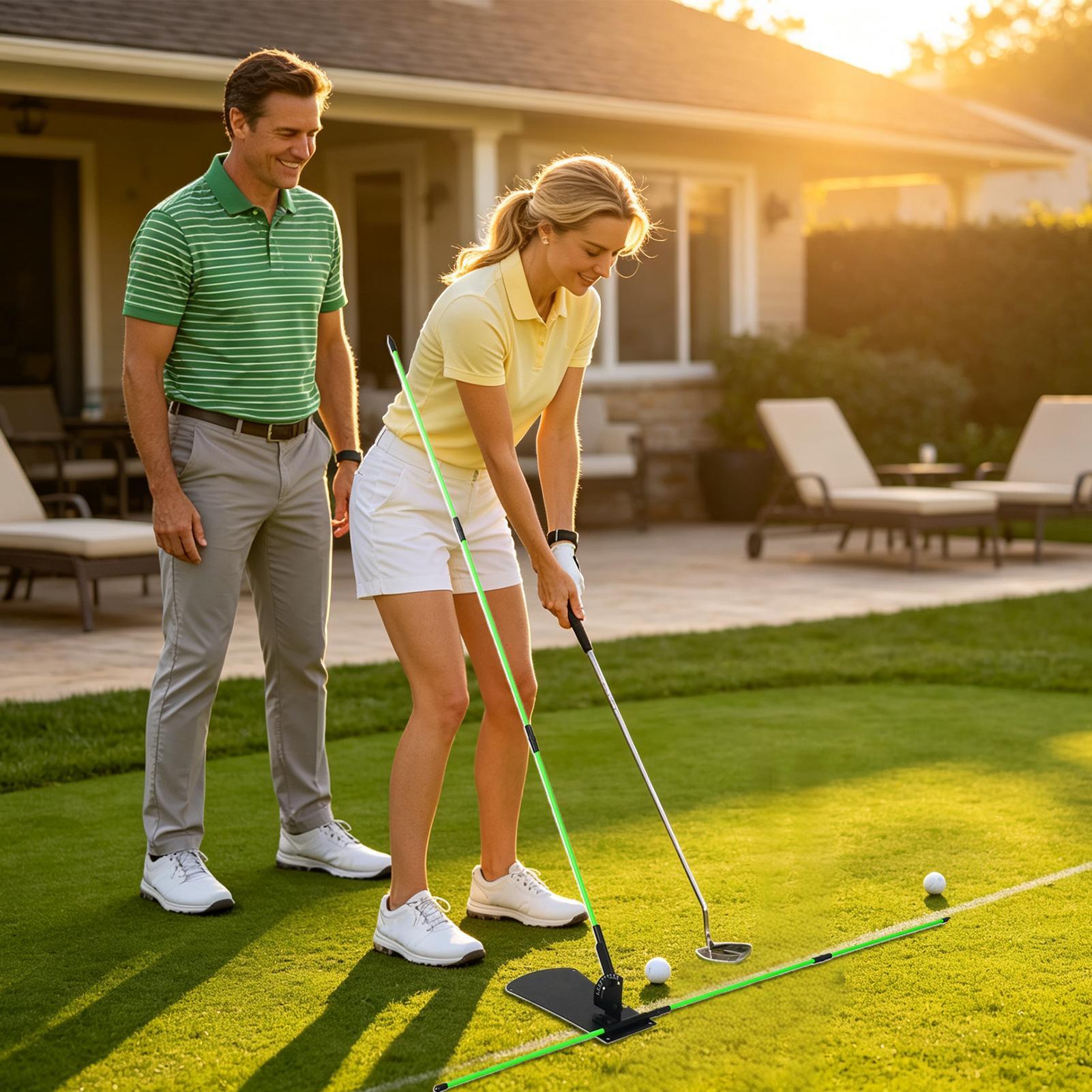 Golf Swing Plane Trainer Align - Golf Equipment Usa ulasan dan harga