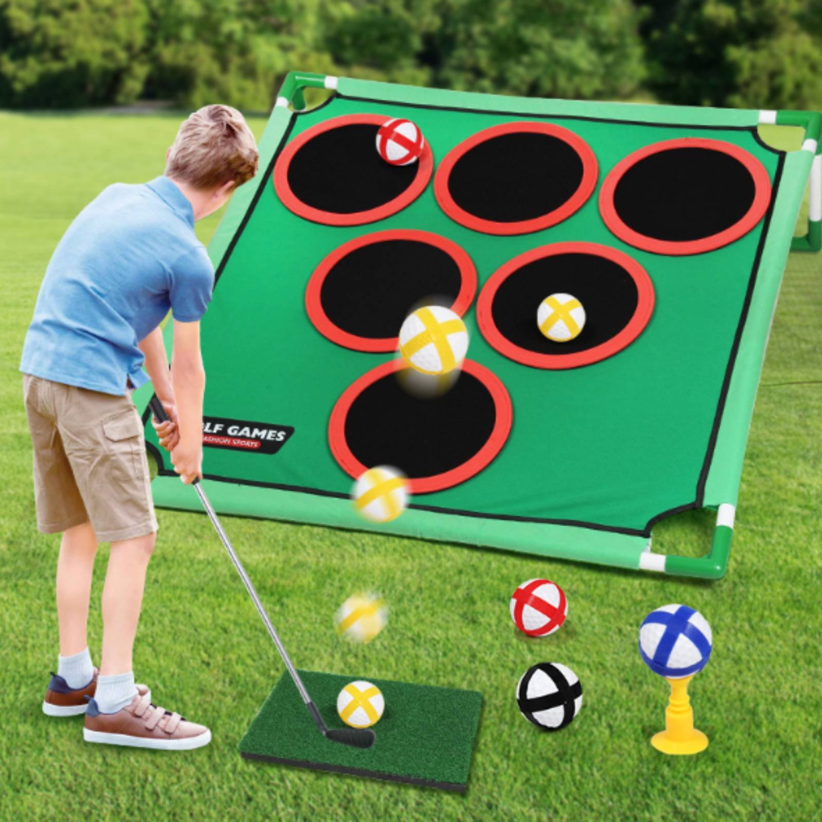 Portable Golf Practice Target  - X Golf Equipment ulasan dan harga
